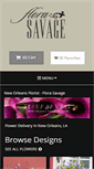 Mobile Screenshot of florasavage.net